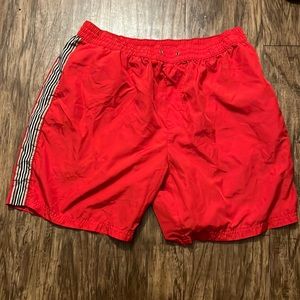 Burberry swim trunks